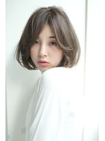 マッシュアンドマッシュアヴェダ ららぽーと福岡店(mash&mash AVEDA)&nbsp;アッシュベージュ☆大人柔らかボブ/20代30代40代/ららぽーと福岡