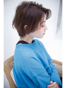 グランアージュ 船橋南口店(grandage) 暗めカラー/くすみブルー/くびれ小顔ヘア/チャンモリ