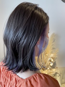 ナブラ(NABLA) インナーカラー【パープル】