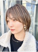 大人ショートボブ　大場猛