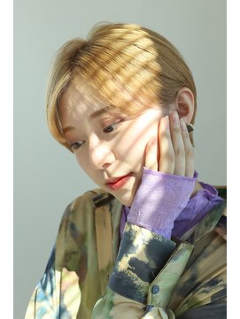 エクリ シセイドウ 麻布十番店(equri×SHISEIDO) センターパート×マッシュショート