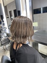 ジャパン ホンテン(JAPAN HONTEN)&nbsp;切りっぱなしボブグレージュカラー