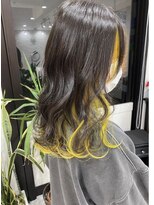 シャルム ヘアー デザイン(CHARME Hair Design) 【Wデザイン】　ネオンイエロー