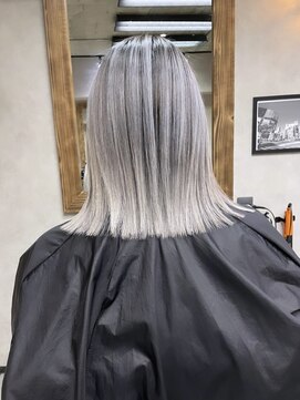 サニー 渋谷(SUNNY) バレイヤージュ、ハイライト、グレージュカラー、ココアベージュ