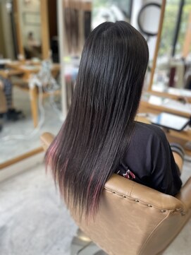 フツーロ 栄(FUTURO) プルエクステ　エクステ　インナーカラー