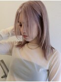 ベージュ ケアブリーチ 渋谷 佐藤