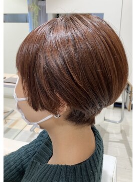 ヘアアンドネイルイミュン(Hair&Nail immune) ナチュラルショート　30代40代50代　藤沢　白髪染めで髪質改善