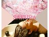 3月 初回来店≪オージュアヘッドスパ10分（桜）≫+カット+カラー+選べるTR