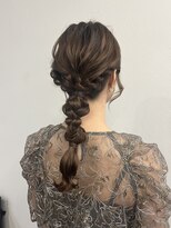 ロットアニバース(lott annibirth)&nbsp;【髪質改善】編み下ろしアレンジ@mutsumi