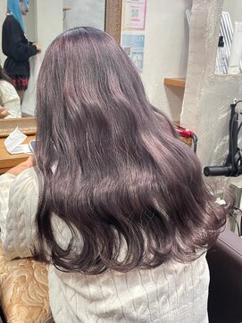 ロア 福岡天神本店(LORE) ダブルカラーベージュカラーケアブリーチカラーハイトーンカラー