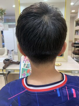 アッシュ 千歳烏山店(Ash) キッズカット　ショート　セットいらない　カッコいい