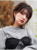 【GEEKS渋谷】顔周りレイヤー/20代30代/夏カラー/小顔/前髪あり