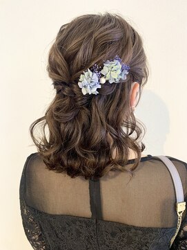 ランリ 名古屋名駅(ranri) ハーフアップ