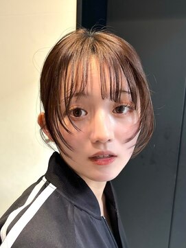 ノイ(noi) 顔周りレイヤーカットくびれヘアミルクティーベージュカラー