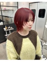 アンドスタイル(&style)&nbsp;ブリーチなし♪レッドカラー【天神/大名】