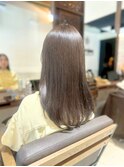 艶髪　透明感ミルクブラウン