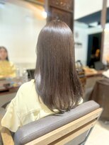 ヘアリゾート粋 ティガ 池袋店(tiga) 艶髪　透明感ミルクブラウン