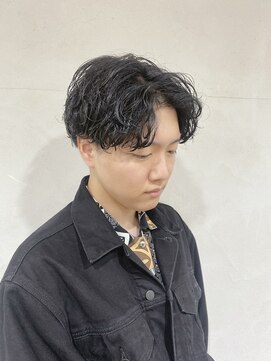 カーム(calm) ダークアッシュ/ニュアンスパーマ/韓国マッシュ/スペインカール