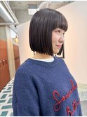 ホワイトグレージュ/デジタルパーマ/チェリーブラウン/栄k47