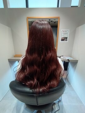 ラシンバン ラメール(LASHINVAN LAMER) 可愛いカシスレッド