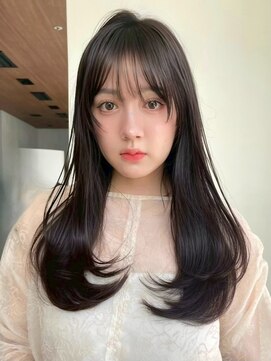 クィーンズガーデンバイケーツーギンザ(QUEEN’S GARDEN by K two GINZA) 髪質改善カラー/ナチュラルブラウン/ロングレイヤー