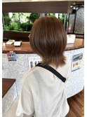 ブリーチ無しハイトーンブラウン