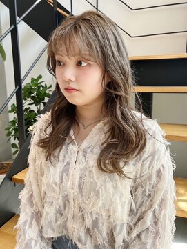 フィルドール 大分明野店(fild'or) ベージュカラー×レイヤーカット