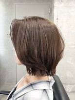 ラック(LUCK)&nbsp;船橋/くすみベージュ/細めハイライト