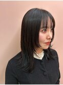 【room 心斎橋/植松さくら】ダークブラウン×フェイスレイヤー