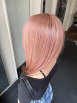 ダブル アンダーバー サロン(W_SALON) 【W_SALON 河原町】ピンクベージュ/透明感カラー