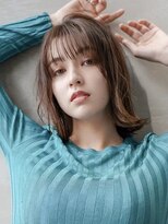 ギークス(GEEKS)&nbsp;【GEEKS渋谷】外ハネボブ/レイヤーボブ/冬カラー/ココアブラウン