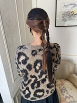 テーラヘアー 茂原店(TELA HAIR) ローポニー|デザインロープアレンジ【TELA HAIR茂原店】