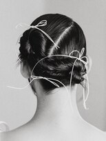 ネイビー(nvy)&nbsp;被らない個性的なヘアアレンジ