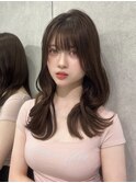 ＊レイヤーカット×ショコラアッシュ【新宿/韓国ヘア/小顔ヘア】