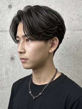 ヘッドストック(HEAD STOCK) 曲がる縮毛矯正ニュアンスパーマ毛流れセンターフェザーパーマ
