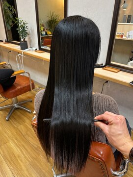 ランプヘアーデザイン(LAMP HAIR DESIGN) 美髪ツヤ 髪質改善ストレートロング