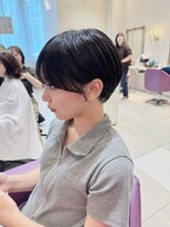 ハピネス 河原町店(Happiness)&nbsp;京都ショート　顔まわりカット　京都美容室　進詩織