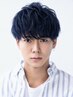 【新規限定】メンズカット＋ブリーチレス高発色ワンカラー