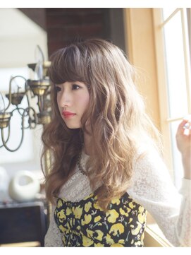 ユアーズ ヘアー 新宿EAST(youres hair) 【女性から大人気！】ふわふわフェミニンウェーブ