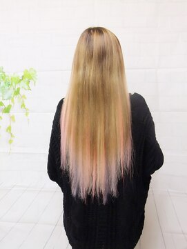 エクステ専門店ミキ 横浜店(MIKI) 芸能人にも人気♪グラデーション☆ハイカラ―エクステピンク