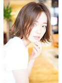 伸ばしかけ☆大人ボブは外ハネで楽しむ　ザシーバイアフロート