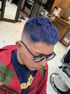 バーバーブロス 吉祥寺店(BARBER BROS) ディープブルー