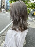 ホワイトグレージュミニウルフデジタルパーマDA 4