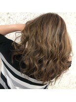 ノア ヘアデザイン 町田店(noa Hair Design)&nbsp;ナチュラルハイライトベージュ
