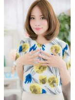 ヘアアンドビューティー ミック(Hair & Beauty miq)&nbsp;垢抜けセンターパート大人かわいい小顔ハイライトカラーc1