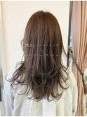 【新開】大人レイヤーロング×ミルクティーアッシュ