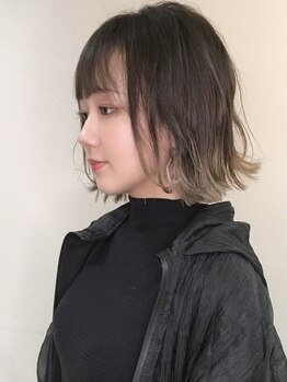 ヘアスペース ロケット(hair space Rocket)の写真/髪質改善しながらカラーができる"GLTカラー"導入◇ひと味違うツヤ・まとまりで、なりたい色味をお届け！