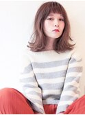 《Agu hair》シルエットが綺麗な女っぽミディ