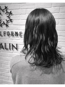 ヘア スパ ビューティー エールフォルム(HAIR SPA BEAUTY YELLFORME) 透明感ダークグレージュカラー