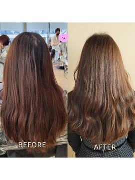 アフロート ギンザ(AFLOAT GINZA) 30代40代50代◎大人の垢抜け透明感カラーa15